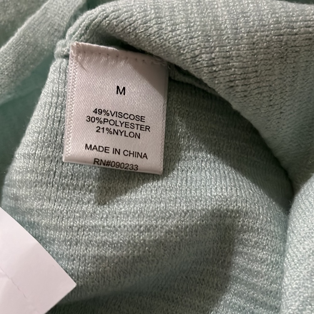 LA Hearts PacSun Mint Cropped Sweater Knit Halter Cami with Criss-Cross Back NWT - Picture 10 of 11